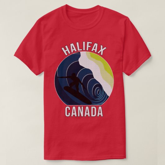 Halifax Canada T-shirt (Design voorkant)