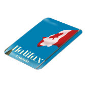 Halifax Canada Travel poster Magneet (Linkerzijde)