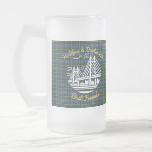 Halifax Dartmouth amis tartan givre bière tasse