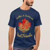 Halifax & Dartmouth BestVrienden canada shirt (Voorkant)