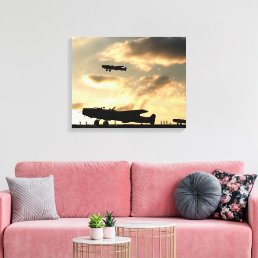 Halifax Dispersal Canvas Afdruk (Insitu (Woonkamer))