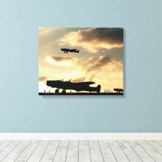 Halifax Dispersal Canvas Afdruk (Insitu (Houten vloer))