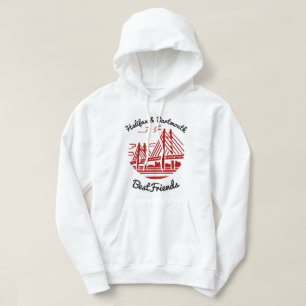 Halifax en Dartmouth Beste vrienden Nova Scotia Ho Hoodie