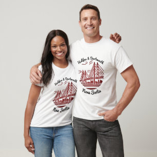 Halifax en Dartmouth Nova Scotia shirt bridge