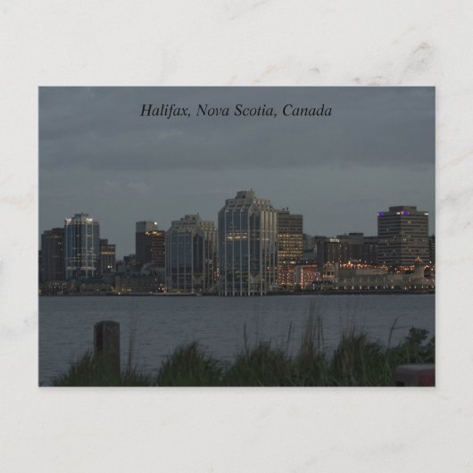Halifax Harbour Briefkaart (Voorkant)