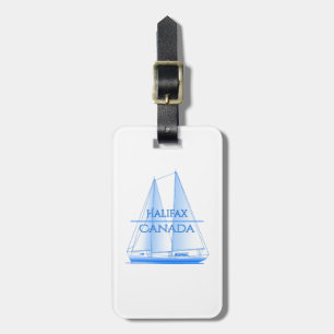 Halifax Kustster Nautical Sailor Bagagelabel