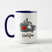 Halifax Nouvelle-Écosse Canada tasse de café tasse (Gauche)
