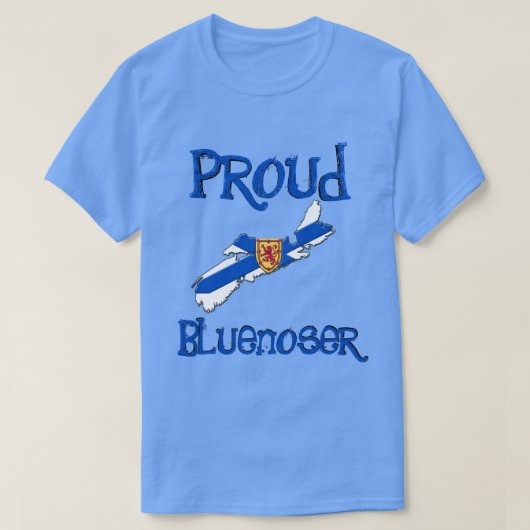Halifax Nouvelle-Écosse T-shirt Proud Bluenoser (Design devant)