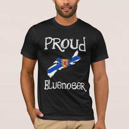 Halifax Nouvelle-Écosse T-shirt Proud Bluenoser (Devant)