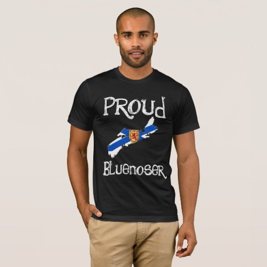 Halifax Nouvelle-Écosse T-shirt Proud Bluenoser (Devant entier)