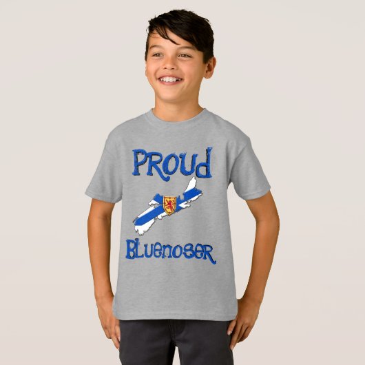 Halifax Nouvelle-Écosse T-shirt Proud Bluenoser (Devant entier)