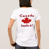 Halifax Nova scotia Canada T-shirt (Achterkant)