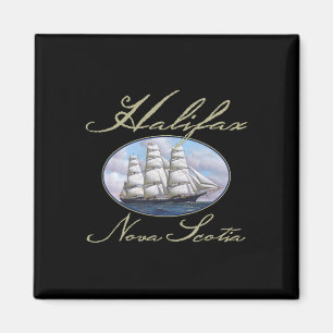 Halifax Nova Scotia Clipperschip Magneet