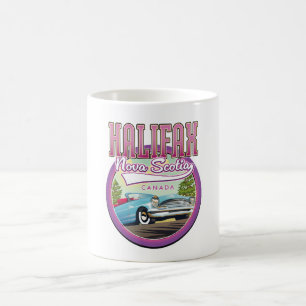 Halifax Nova Scotia reislogo Koffiemok