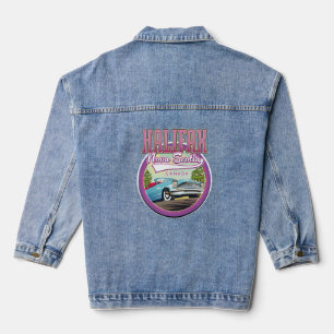Halifax Nova Scotia reizen logo Denim Jacket