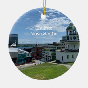 Halifax Nova Scotia Travel Ceramic Ornament