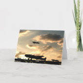 Halifax opstijgen, 1943 kaart (Achterkant)