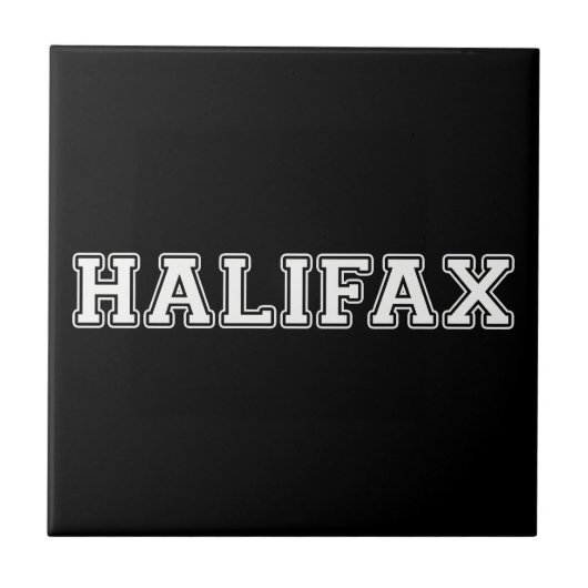 Halifax Tegeltje (Voorkant)