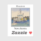 Halifax veerboot, Nova Scotia Sticker (Vel)