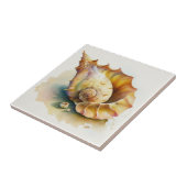 Haliotis Conch Shell Waterverf Tegel Tegeltje (Zijkant)