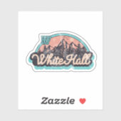 Hall blanc, Sticker Arkansas (Feuille)