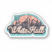 Hall blanc, Sticker Arkansas (Devant)