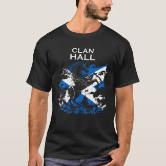 Hall Clan Familienaam Schotland Schots T-shirt