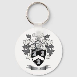 Hall Family Crest Coat of Arms Sleutelhanger