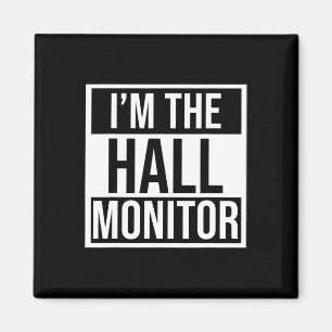 Hall Monitor Gift Terug naar School Student Magneet