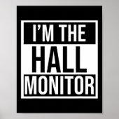 Hall Monitor Gift Terug naar School Student Poster (Voorkant)