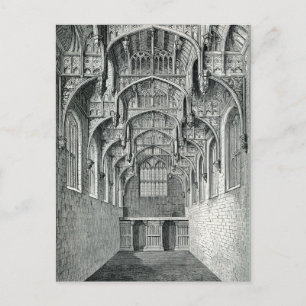 Hall of Hampton Court Palace Briefkaart