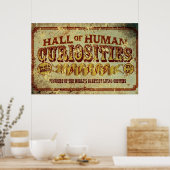 Hall of Human Curiosities Poster (Keuken)
