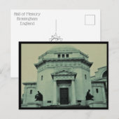 Hall Of Memory Ansichtkaart Briefkaart (Voorkant / Achterkant)
