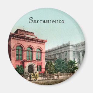 Hall of Records Vintage California Magnet Magneet