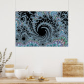 Hall of Swirls - Poster fractal (Cuisine)