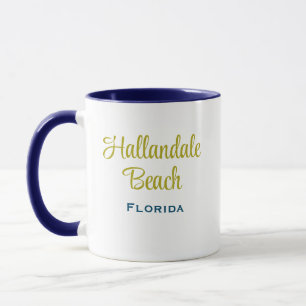 Hallandale Beach Floride Café Mug