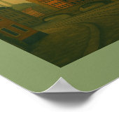 Halle Germany City Art Poster (Hoek)