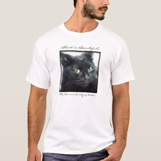 Halle - le noir est beau T-shirt (Devant)