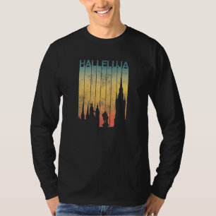 Halle Saale Hallenser Hallunke Hallelujah T-shirt