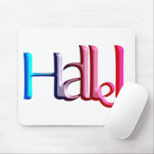 Hallel.png Muismat (Met muis)