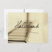 Hallelujah Briefkaart (Voorkant / Achterkant)
