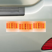 Hallelujah Bumpersticker (Op auto)