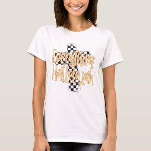 Hallelujah christelijke leraar onderwijzen t-shirt