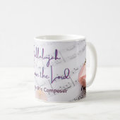 Hallelujah ! Dieu est ma vie Compositeur mug (Devant droit)