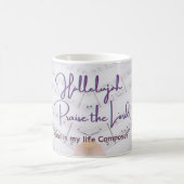 Hallelujah ! Dieu est ma vie Compositeur mug (Centre)