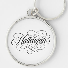 Hallelujah Monogram Sleutelhanger