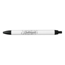 Hallelujah Monogram Zwarte Inkt Pen