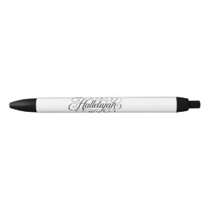 Hallelujah Monogram Zwarte Inkt Pen