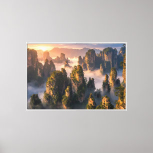 Hallelujah Pilaren - Zwevende Hemel Fijne Kunst  Canvas Afdruk