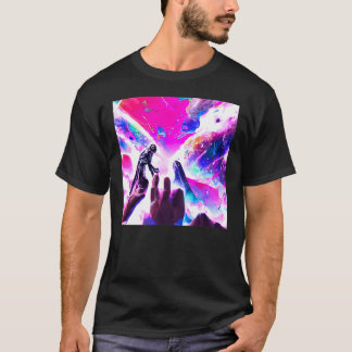 Hallelujah Surreal Fantasie Schilderij T-shirt
